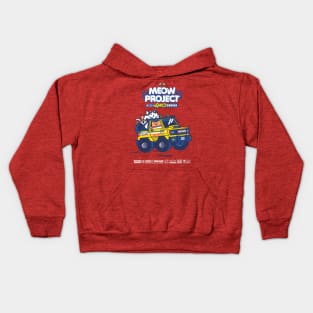 Trucker Cat Kids Hoodie